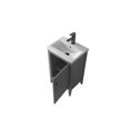 thumbnail image 5 of Vanity Art 20" Bathroom Vanity Cabinet with Ceramic Undermount Sink, Freestanding Storage Cabinet with Ceramic Top, and Removable Shelve, 5 of 6