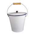 thumbnail image 4 of LOVIVER Enamel Bucket Food Bin Thick Wall Insulated Enamelware for Family Gatherings 3L, 4 of 8