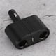thumbnail image 3 of Adaptador Universal De Cargador Divisor Para Encendedor De Cigarros De 2 Para Automóvil Con Puerto De Carga Rápida USB 12-24V, 3 of 7