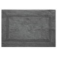 thumbnail image 2 of Fabstyles Border Grey Cotton Bath Rugs, 24 in x 36 in, 2 Pieces, 2 of 2
