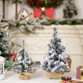 thumbnail image 1 of Paquete de 6 Miniárboles de Navidad Artificiales para Mesa, Miniárboles de Navidad para Hacer Tú Mismo, Decoraciones Navideñas para Interiores, 1 of 5
