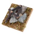 thumbnail image 2 of Mini hoguera de casa de muñecas, casa de muñecas en miniatura, escena de jardín, hoguera de simulación, hoguera de madera para muebles de casa de muñecas DIY(madera), 2 of 5