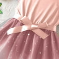 thumbnail image 6 of ameIAEA Toddler Girls Dress Girls Ruffle Sleeve Tulle Dresses Cute Summer Party Princess Sundress, 6 of 7