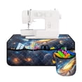 thumbnail image 2 of SEANATIVE Galaxy Planets Sewing Machine Mat with Small Cylinder Foldable Sew Machine Mats for Most Standard Sewing Machine Tables Sewing Accessories, 2 of 6