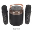 thumbnail image 2 of Altavoces De Karaoke Inalámbricos, Máquina De Karaoke Portátil Bluetooth 5.3 Con 2 Micrófonos Inalámbricos Y Luces RGB, Para Fiestas En Casa, Viajes Al Aire Libre, 2 of 7