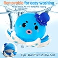 thumbnail image 4 of Peluche musical de pulpo gateador SAIMAND para bebés de 6 a 12 meses, 4 of 8