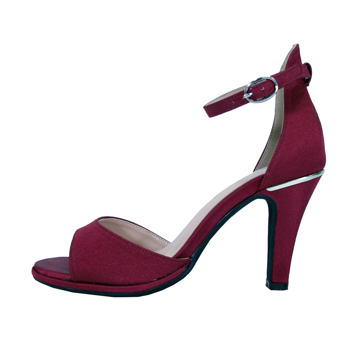 Floral Women's Maxine Wide Width Open Toe D'Orsay Dress Sandal