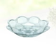 thumbnail image 4 of 1pc Household Plastic Food Plate Salad Plate Bowl Snack Container for Home (Sky-blue Small), 4 of 8