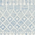 thumbnail image 6 of SAFAVIEH Blossom Aspen Geometric Wool Area Rug, Blue/Ivory, 2' x 3', 6 of 7