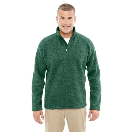 Devon & Jones Adult Bristol Sweater Fleece Quarter-Zip