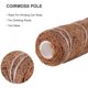 thumbnail image 4 of Estacas de fibra de coco para plantas trepadoras, juego de 2, 30 cm, postes cubiertos de musgo natural para soporte de enredaderas de jardín y Monstera, 4 of 5