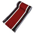 thumbnail image 2 of Yesbay Men's Classic Acrylic Shawl Winter Warm Long Fringe Striped Tassel Scarf Claret, 2 of 7