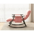 thumbnail image 6 of Folding Office Rocking Seat - Stable Base Pink Armchair Construction, 6 of 6