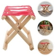 thumbnail image 1 of CTIRCHIU Durable Wooden Folding Bench For Travel And Outdoor Fishing 1Pcs, 1 of 8