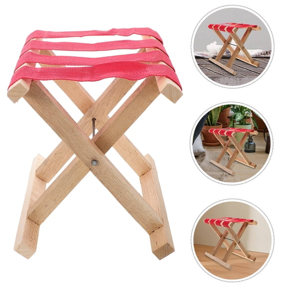 Raindrops 1Pack Outdoor Camping Stool for Travel 11*10.6*8.7in