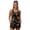 Butterfly Mushroom Moon Floral, variant on Butterfly Mushroom Moon Floral Print Tankini Swimsuits for Women Two Piece Tummy Control Athletic Bathing Suits Blouson Top with Sporty Shorts UPF Protection, 3XL
