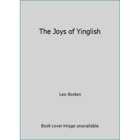 The Joys of Yinglish [Hardcover - Used]