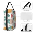 thumbnail image 3 of XMXT Large Capacity Makeup Bag, Smiling Cactus Print Travel Toiletry Bags Zippers Storage Cosmetic Bag for Women Men, One Size, 3 of 9