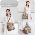 thumbnail image 6 of Brown Footballs on Beige Pattern Womens Lunch Box for Work,Insulated Large Lunch Bag for Tween and Teen,Loncheras Para Mujer,Leakproof Adult Lunch Bag for Work,Beach,Travel,Picnic,Camping, 6 of 7