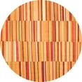 thumbnail image 1 of Ahgly Company Indoor Round Southwestern Orange Country Area Rugs, 6' Round, 1 of 1
