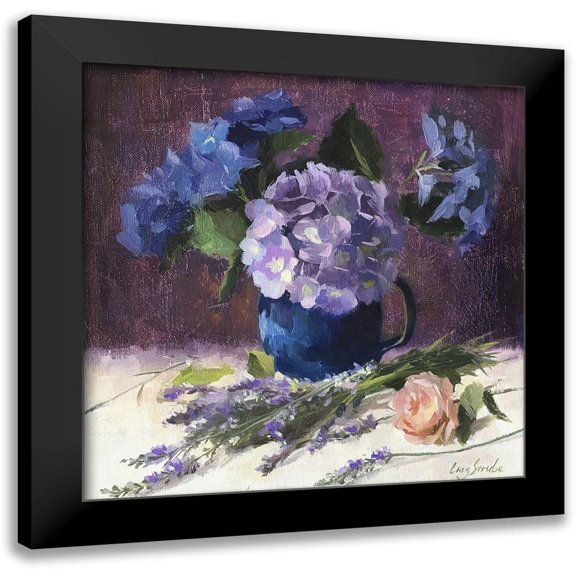 Strube, Ling 12x12 Black Modern Framed Museum Art Print Titled - The Memory of Summer