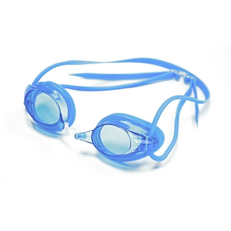 adoretex junior racing swim goggle (gn7402rm) - blue