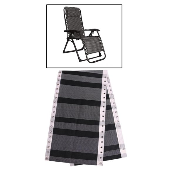Heat Resistant recliner Replacement Fabric Durable Folding Chair Replacement Cloth Reclining Cloth for Outdoor Back Yard Lawn Camping Indoor