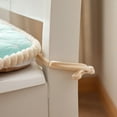 thumbnail image 2 of Bewildely Almohadillas para sillas lavables a máquina para comedor, materiales duraderos y protectores, elegantes cojines de algodón, Decoración del hogar gris Sin material de relleno, 2 of 6