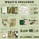 thumbnail image 2 of Kit de Scrapbook Draupnir Vintage Botánico Cuaderno A6, 2 of 6
