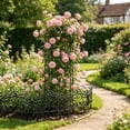 thumbnail image 6 of Garden Fencing Floral and Bird Design, White Decorative Picket Fence for Vegetable Garden Yard, School and Flower Bed Edging, Weatherproof PVC Home Decor Border, 6 of 6