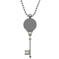 thumbnail image 1 of Línea de alucinaciones Colgante Collar Vintage Llavero Plata Joyas Unbranded  M, 1 of 3