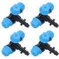 thumbnail image 4 of Cross Misting Sprinkler, Cross Spray Nozzle Water Evenly Cooling Easy To Install Four Water Outlets  For Farmland, 4 of 8