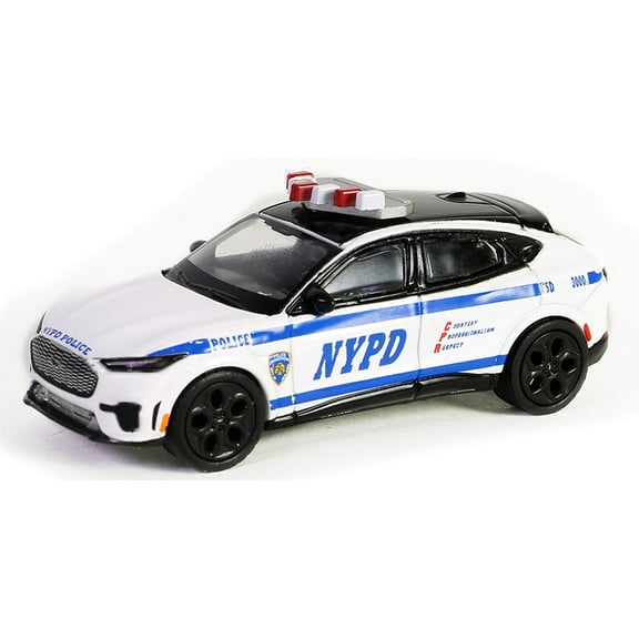 Greenlight Collectibles Hot Pursuit Series 45 - 2022 Ford Mustang Mach-E GT (NYPD)