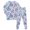 Sky Blue, variant on NOEGOEU Toddler Halloween Pajamas Kids Boys Girls Cute Graphic Long Sleeve Sleepwear Set (Sky Blue,6-7 Years)