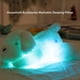 thumbnail image 3 of Tholdsy Cachorro muñeca brillante decoración luminosa lindo aspecto Animal en forma de ayuda para dormir suavidad LED juguetes de peluche Animales de peluche y juguetes de peluche Rosa, 3 of 6