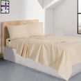 thumbnail image 2 of EnvioHome 100% Cotton Flannel Sheets King Size Bed Sheets Set with Deep Pockets, Brushed Flannel with Elastic Fitted Sheet Set, Soft & Cozy Sheets - 4 Piece Bedding and Pillowcase set, Accrue, 2 of 5
