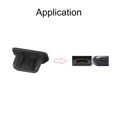 thumbnail image 3 of Tapón de silicona anti-polvo Micro USB Unique Bargains negro 10 pcs, 3 of 4