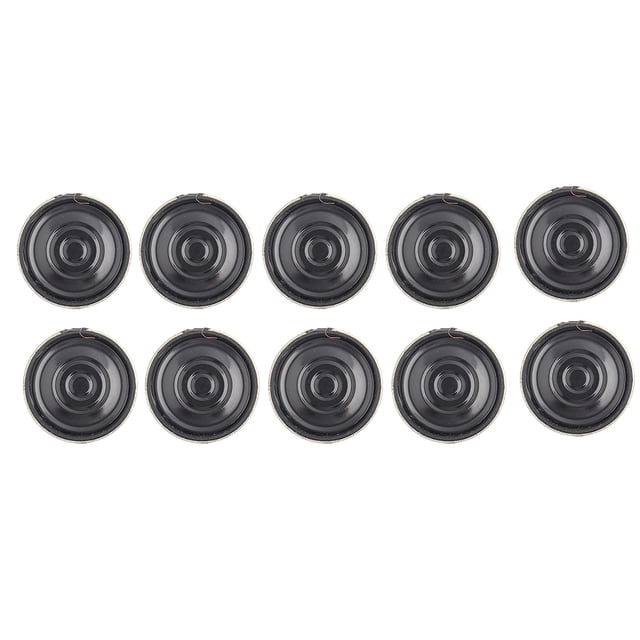 10 Pcs Haut-Parleur Rond 20mm 8 Ohms 0.5W Klaxon Audio Pièces de Réparation