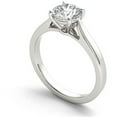 thumbnail image 2 of 1 Carat T.W. Diamond Solitaire 14kt White Gold Engagement Ring, 2 of 5