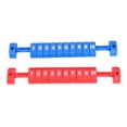 thumbnail image 2 of Juego de 2 futbolines con 10 números, indicador de puntuación, rojo y azul, 2 of 12