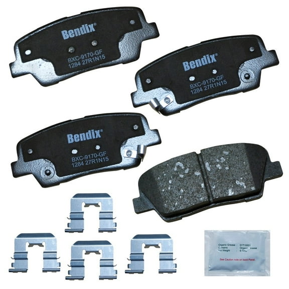 Disc Brake Pad Set Fits select: 2013-2016 HYUNDAI SANTA FE SPORT, 2007-2012 KIA SEDONA