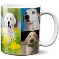 thumbnail image 2 of DIY Full Width Custom Personalized Full Print Mug Photo Picture 11 Ounce Coffee Mugs | Add Up to 6 Images in Mug | No Minimums - Great for Animal and Family Photos | 11 Ounce White Custom Coffee Mug, 2 of 4