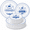 Blue, variant on Black Disposable Plastic Party Plates, 10 Inch Dinner & 7 Inch Dessert, For 50 Guests