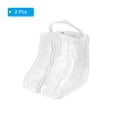thumbnail image 3 of Uxcell Boots Storage Bag, Dust Proof Boots Carry Bag for Home Travel, White 2 Pack, 3 of 6