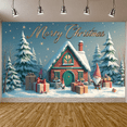 thumbnail image 4 of Decorative Design Christmas Banner Holiday Decoration New Year Decoration for Home Party Office Celebration, 4 of 9