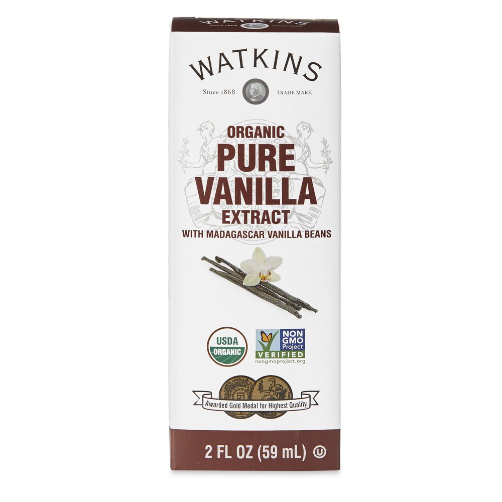 Watkins Organic Pure Vanilla Extract, with Madagascar Vanilla Beans, 2