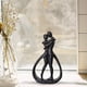 thumbnail image 2 of Estatua de pareja, escultura de amantes, adorno de escritorio coleccionable, figura de pareja para gabinete, chimenea, centro de mesa, decoración, 2 of 8