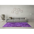 thumbnail image 3 of Ahgly Company Indoor Rectangle Oriental Purple Industrial Area Rugs, 3' x 5', 3 of 4