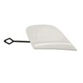 thumbnail image 1 of Rear Bumper Tow Hook Eye Cover Cap Painted for - White, 1 of 5