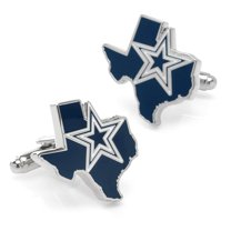Dallas Cowboys Team State Shaped Cufflinks